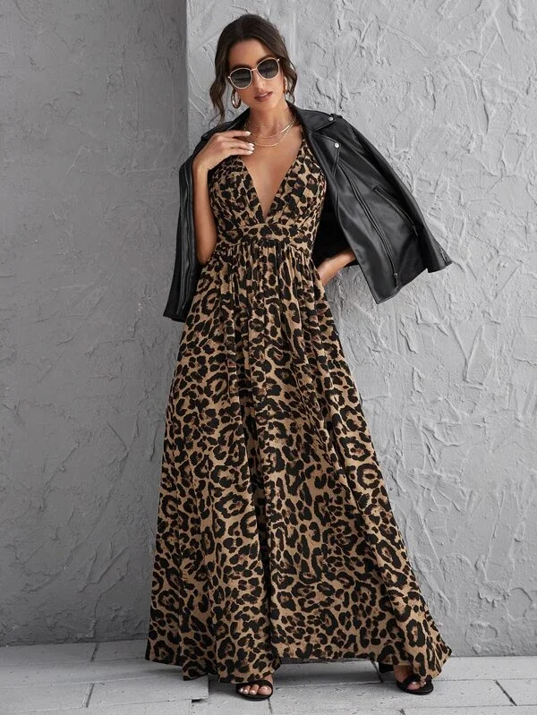 Vestido Zara Animal Print
